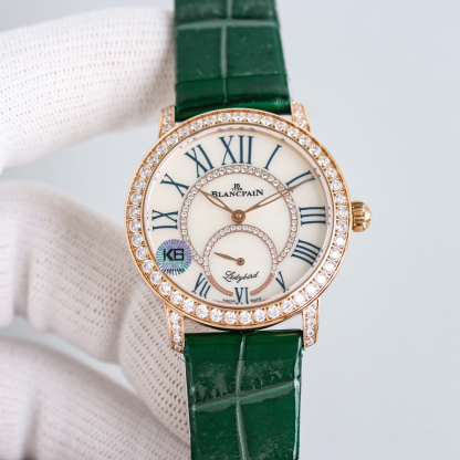 ブランパン「Blancpain」レディバード ダイヤモンドボール自動巻きレディースウォッチ34.9mm