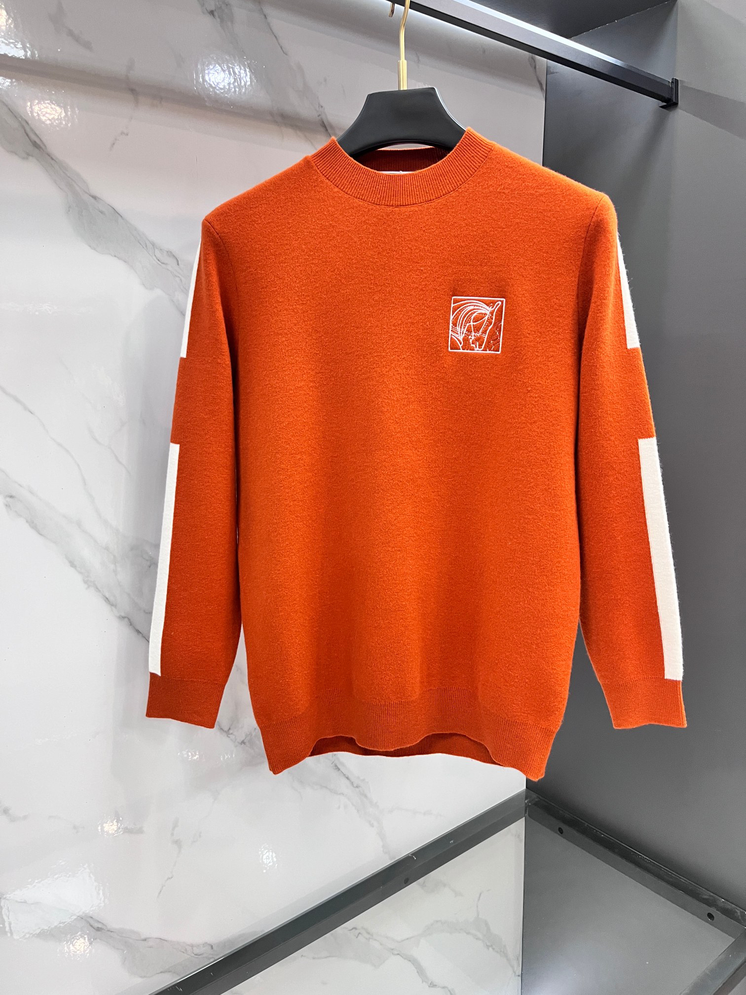 エルメス「Hermès」クルーセック ニット