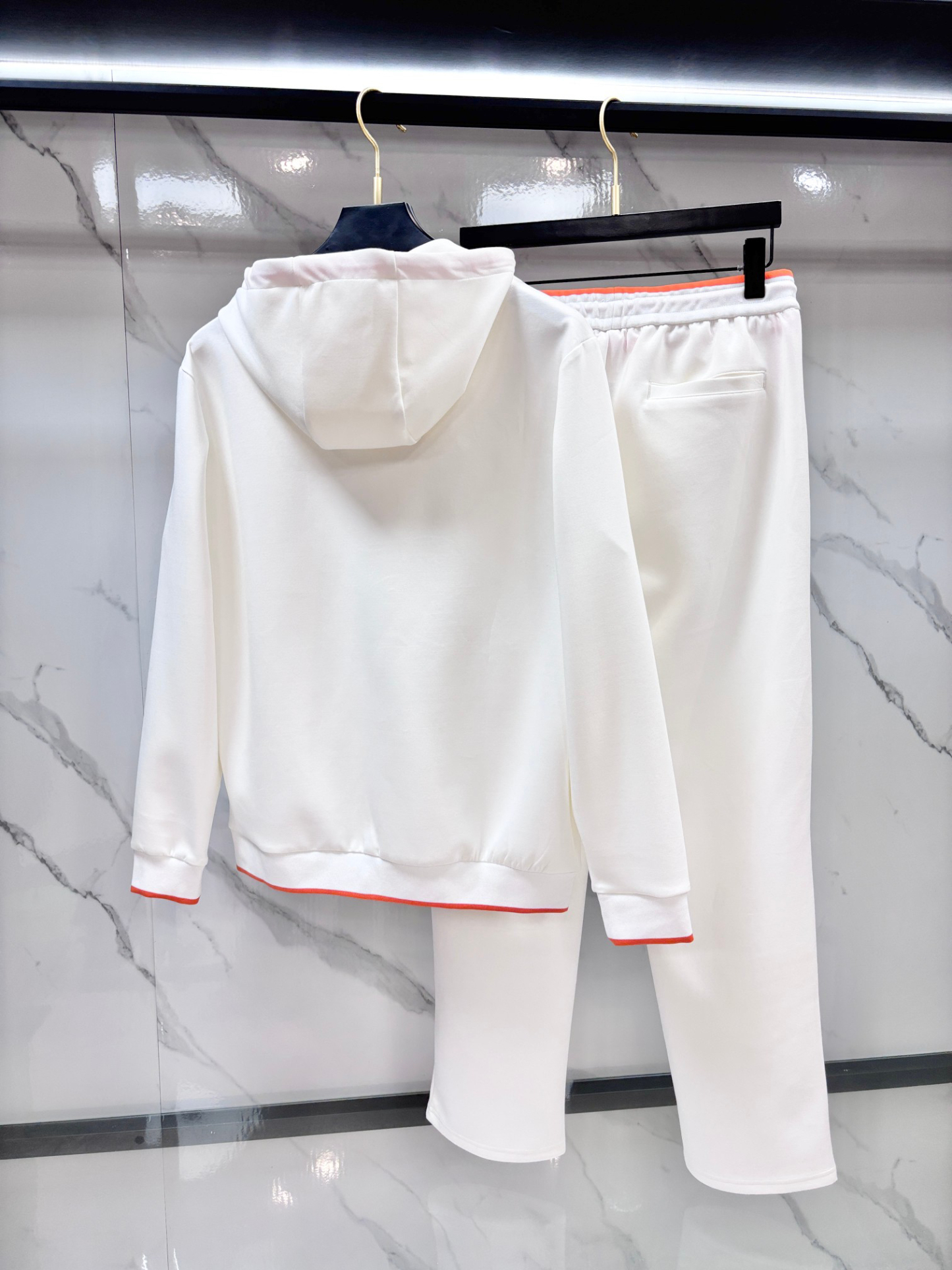 エルメス「Hermès」スポーツウェア ジップアップジャケット＆パンツ セットアップ