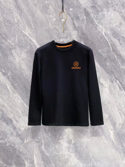 エルメス「Hermès」刺繍Tシャツ