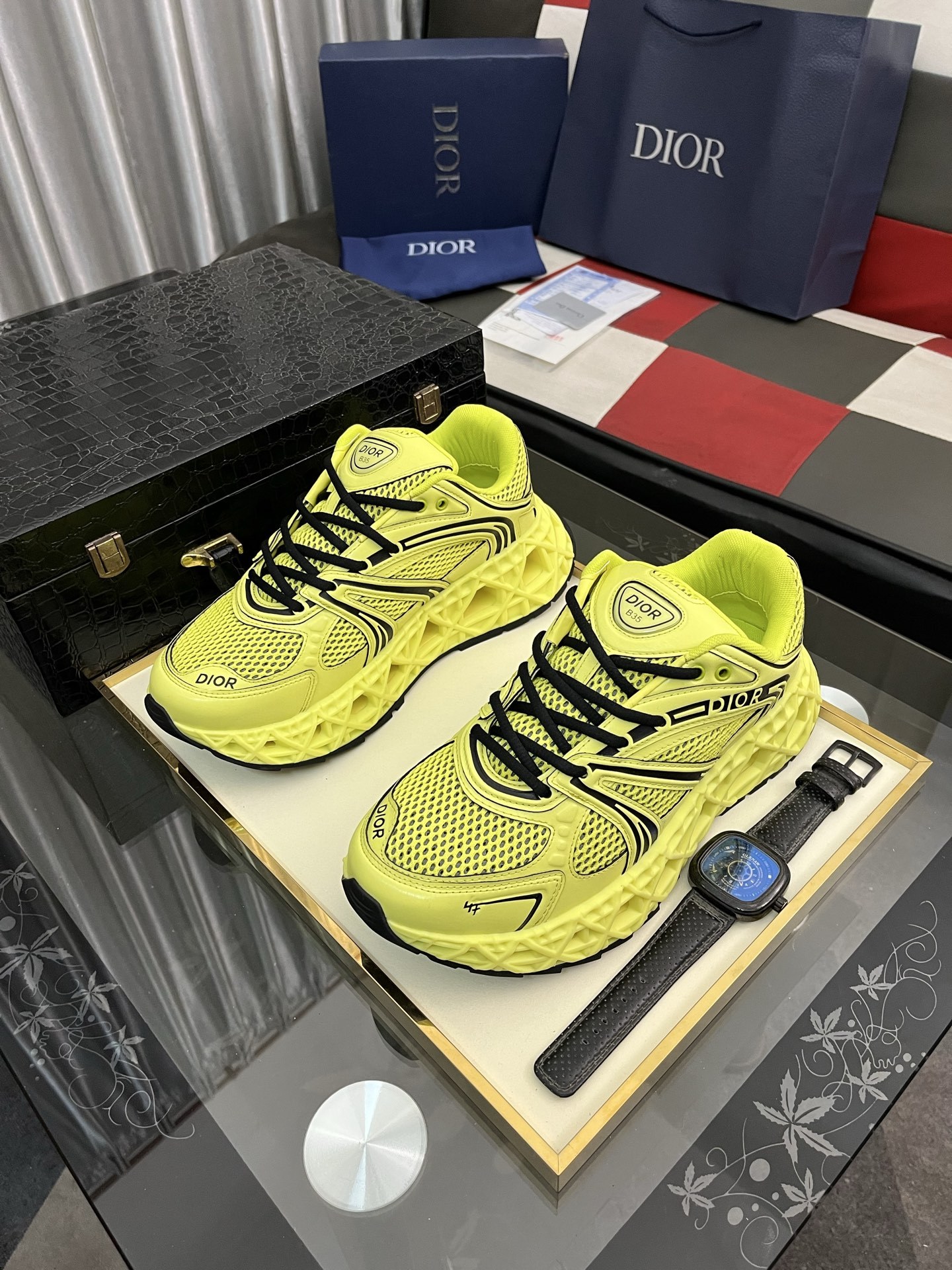 ディオール「Dior」Walk'n'Dior スニーカー 厚底スニーカー