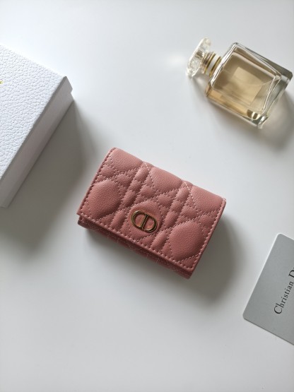 ディオール「Dior」ディオール 30 モンテーニュ グリシン ウォレット / コンパクトウォレット