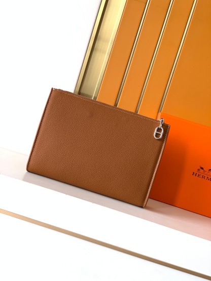 エルメス「Hermès」エルメス レザーハンドバッグ / クラッチバッグ