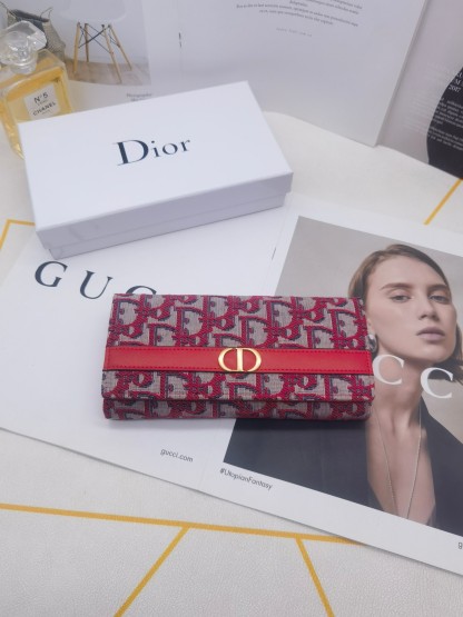 ディオール「Dior」Montaigne ロングウォレット-ISETAN PRESTIGE CURATED