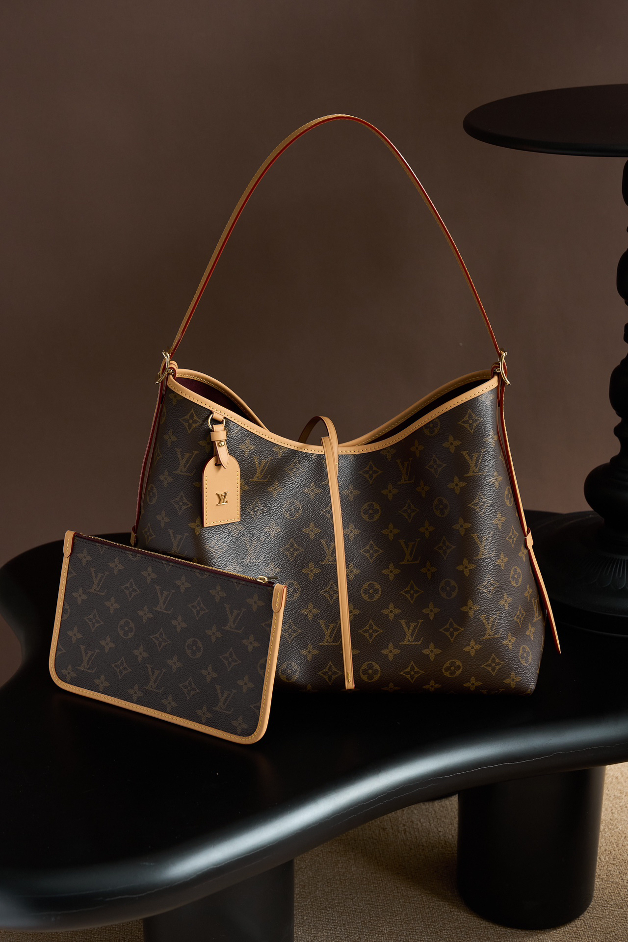 ルイ・ヴィトン「Louis Vuitton」 CARRYALL MM ハンドバッグ