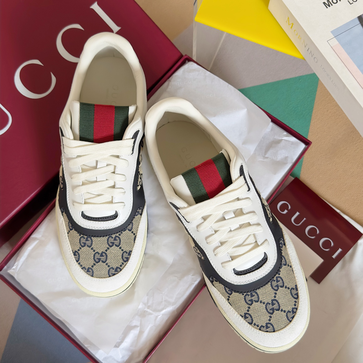 グッチ「Gucci」グッチ Re-モーション スニーカー / ユニセックススポーツシューズ
