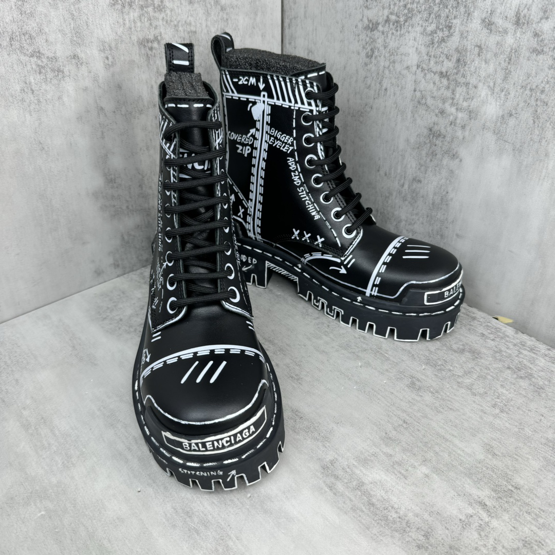 バレンシアガ「Balenciaga」バレンシアガ ブルドーザー ダービーシューズ / レザーダービー
