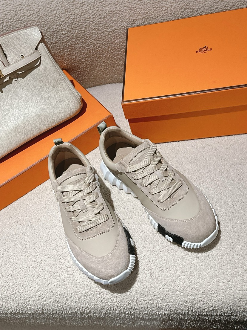 ルイ・ヴィトン「Louis Vuitton」エルメス バウンシング スニーカー (2024年春夏モデル) / レザースニーカー
