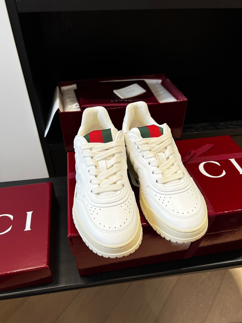 グッチ「Gucci」グッチ バスケットスタイル スニーカー / レザースニーカー