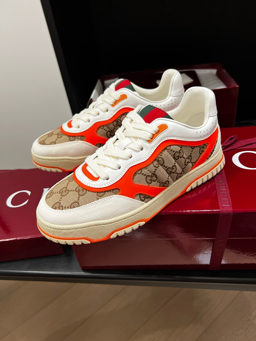 グッチ「Gucci」グッチ バスケットスタイル スニーカー / レザースニーカー
