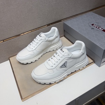 プラダ「Prada」プラダ プレミアムスニーカー (2026年春夏モデル) / レザースニーカー