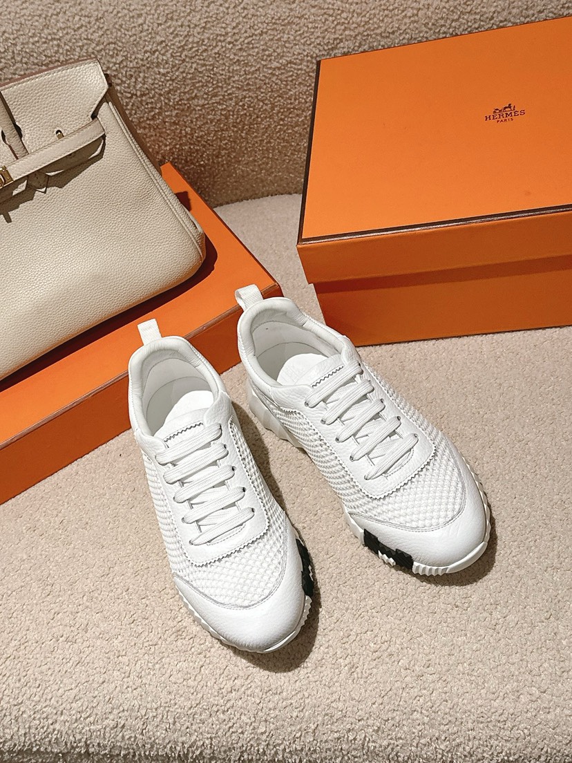 エルメス「Hermès」エルメス バウンシング スニーカー (2024年春夏モデル) / レザースニーカー
