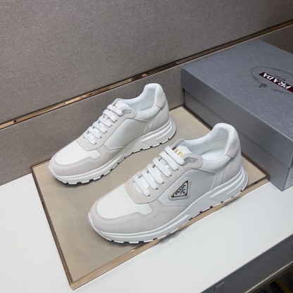 プラダ「Prada」プラダ プレミアムスニーカー (2026年春夏モデル) / レザースニーカー