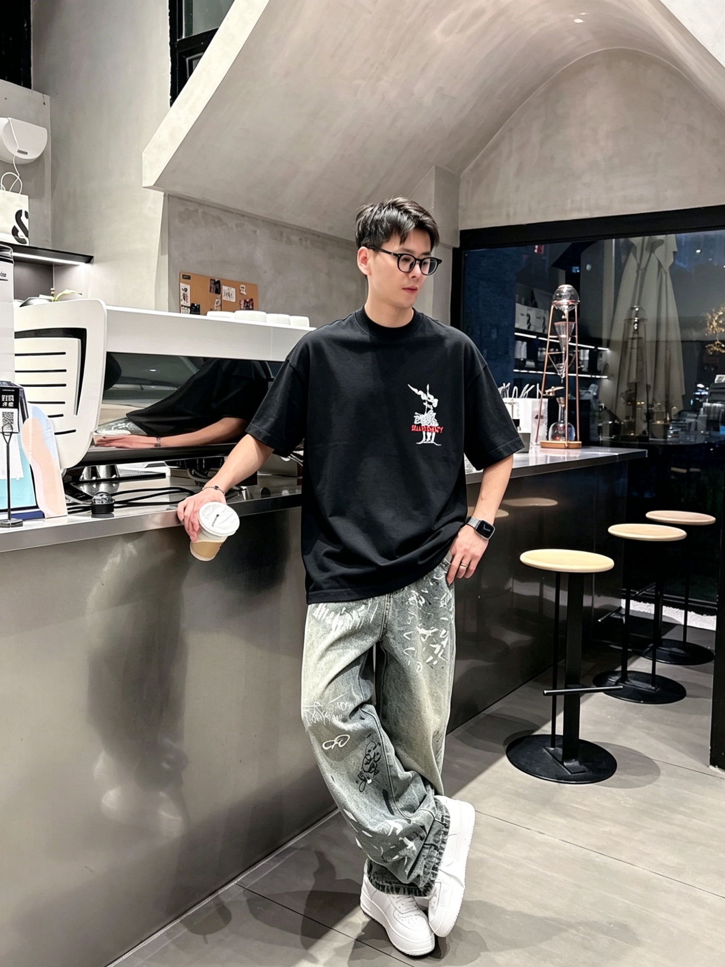 バーバリー「Burberry」ロゴプリントTシャツ / ショートスリーブ クルーネック