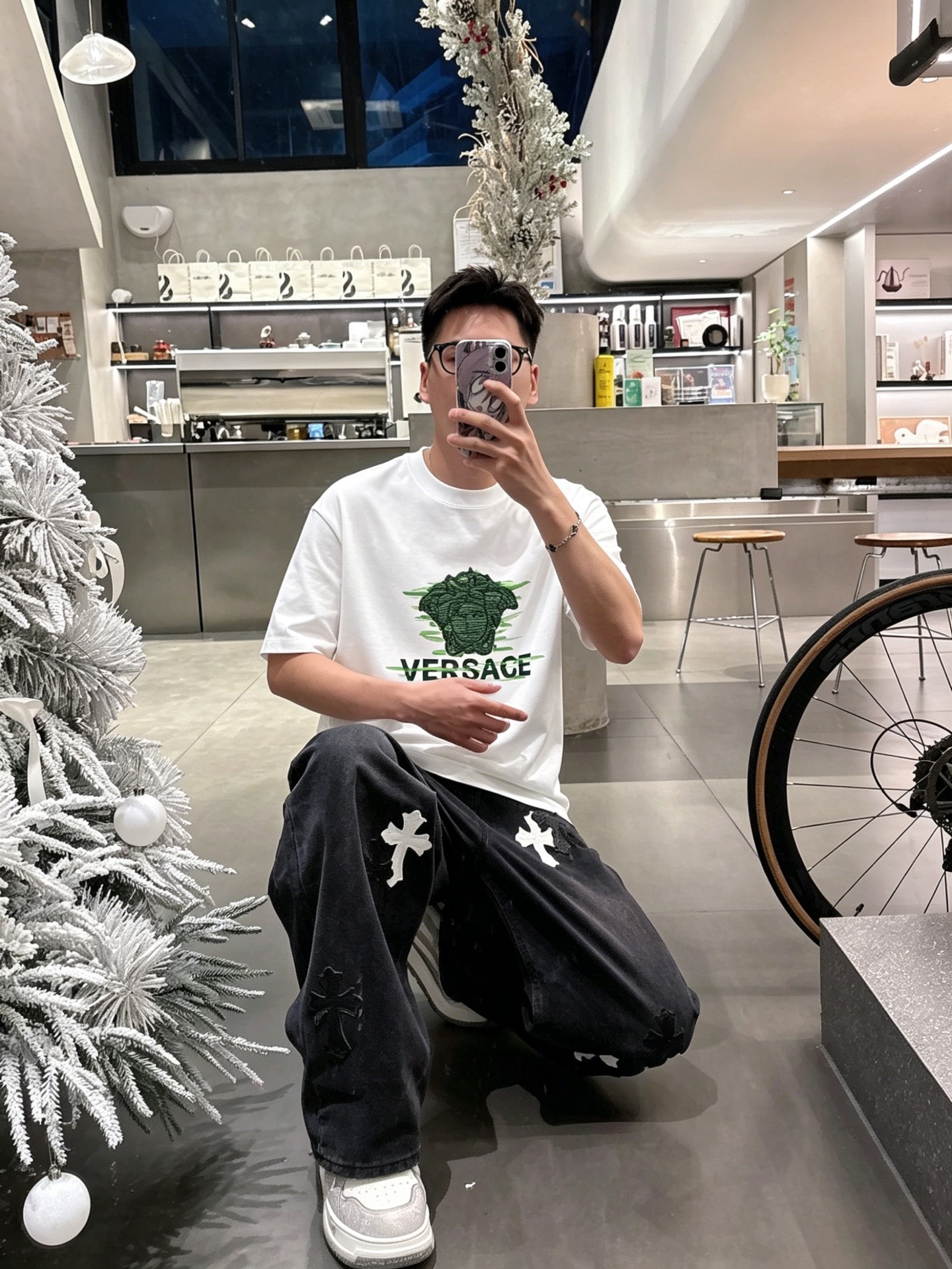 ロゴプリントTシャツ / ショートスリーブ クルーネック