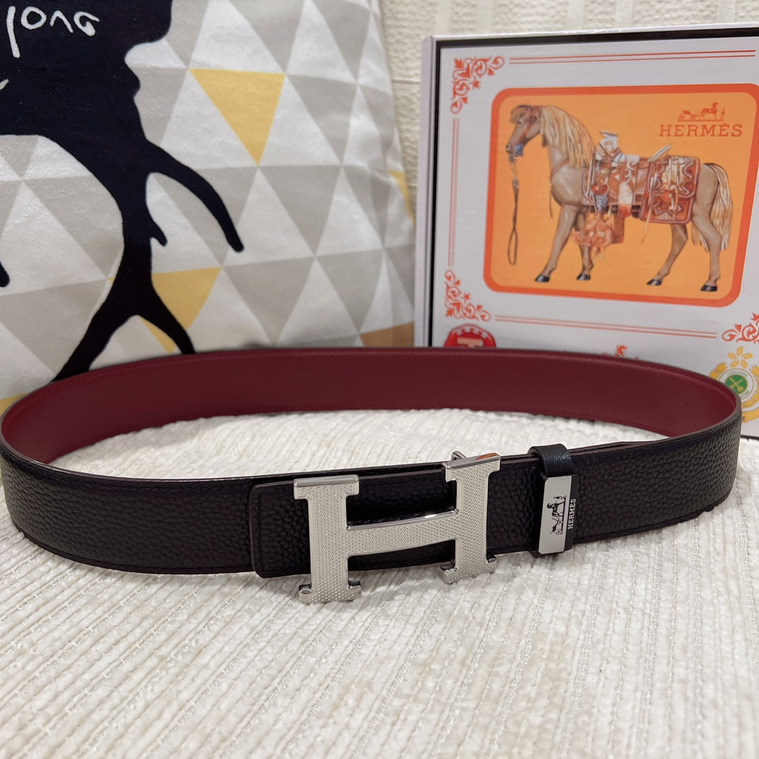 エルメス「Hermès」プレミアム トゴレザーベルト / ハイエンドウエストベルト40mm