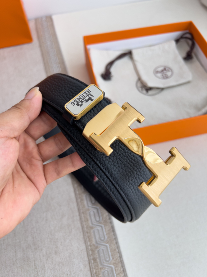 エルメス「Hermès」プレミアム トゴレザーベルト / ハイエンドウエストベルト