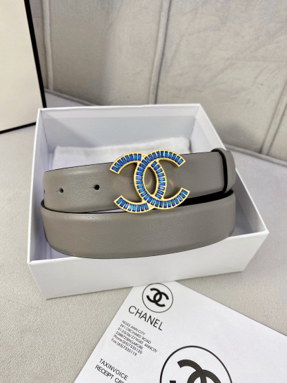 シャネル「Chanel」プレミアム トゴレザーベルト / ハイエンドウエストベルト