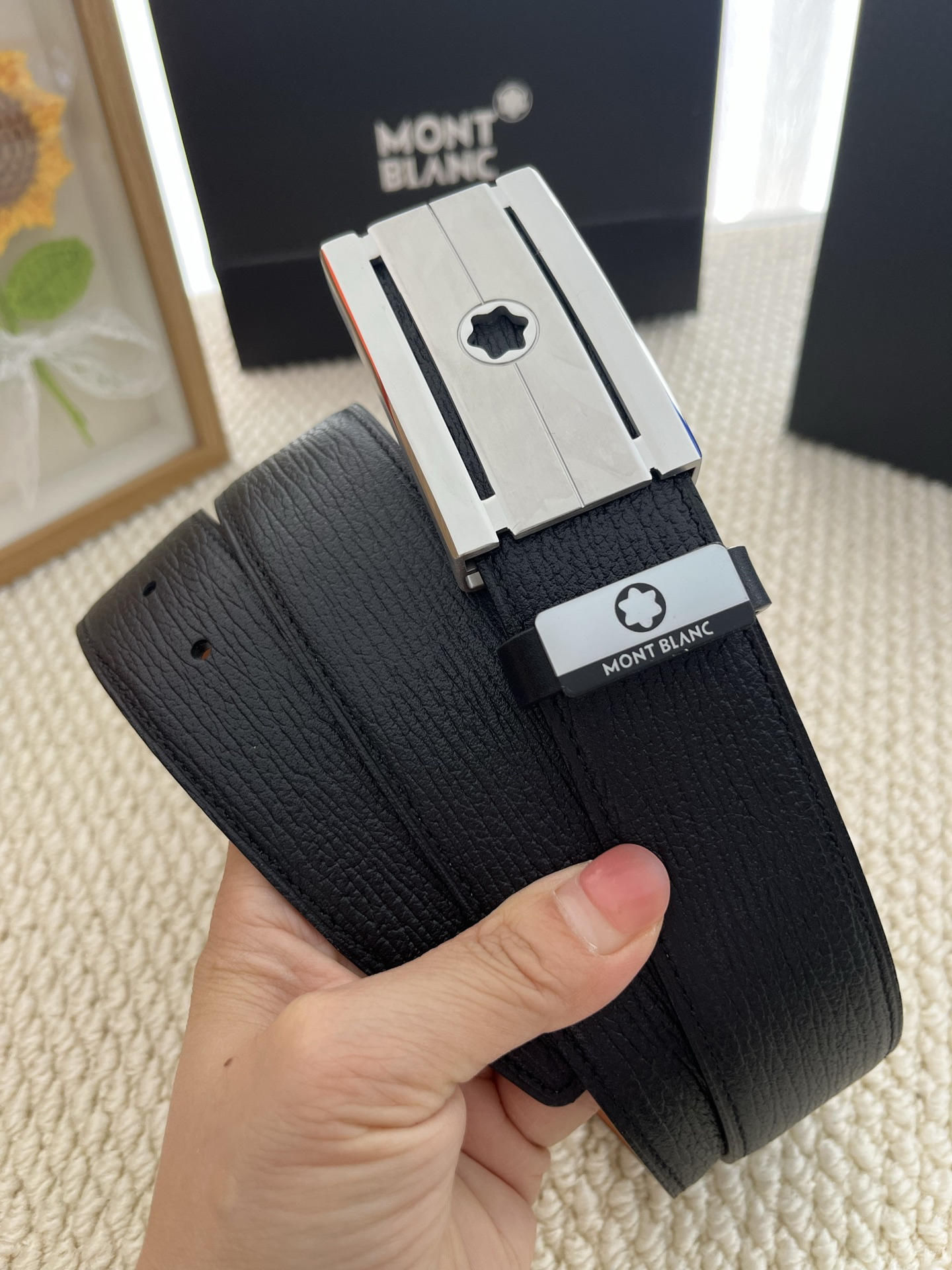 Montblancプレミアム トゴレザーベルト / ハイエンドウエストベルト