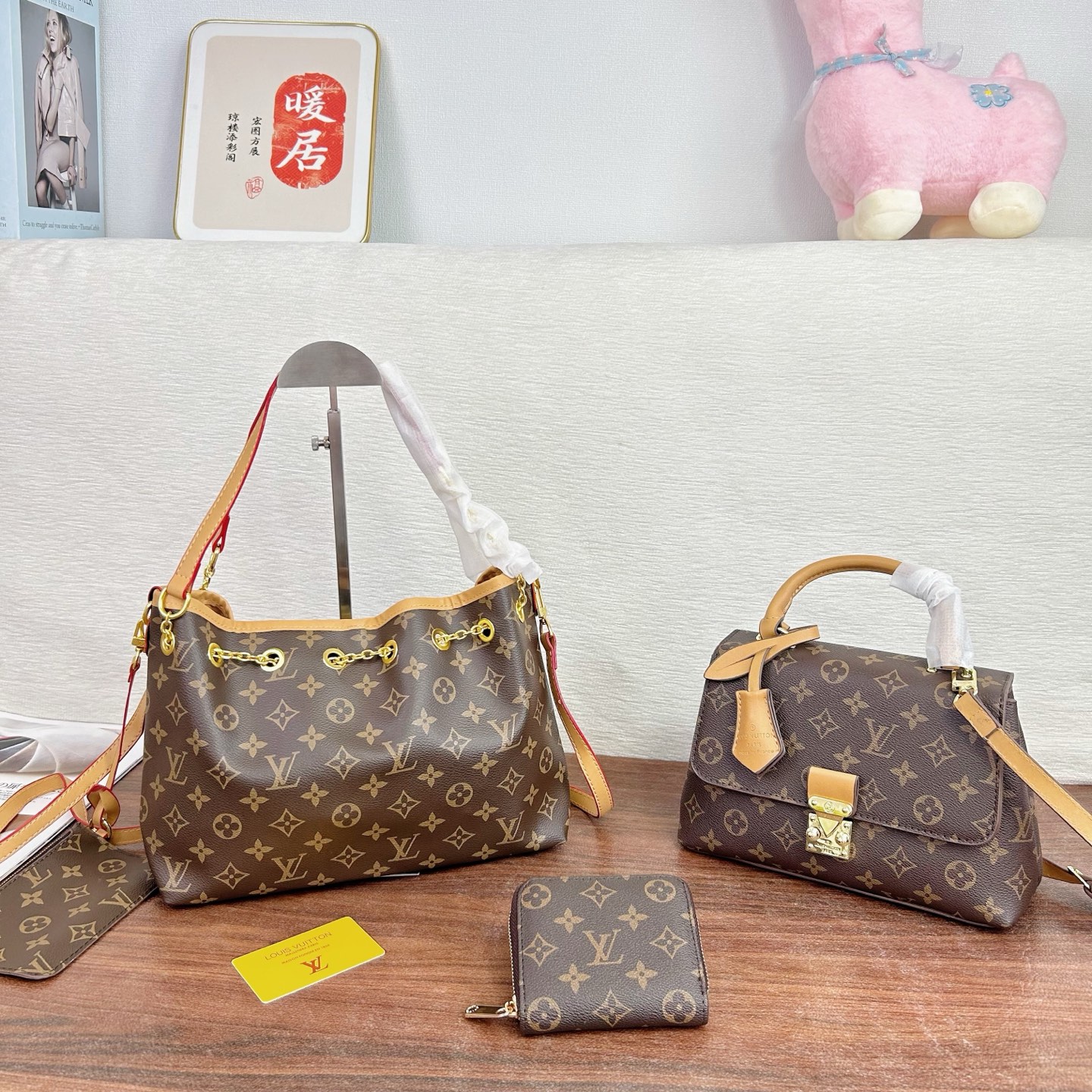 ルイ・ヴィトン「Louis Vuitton」ルイ・ヴィトン マルチポシェット アクセサリーズ 3点セット / ショルダーバッグ