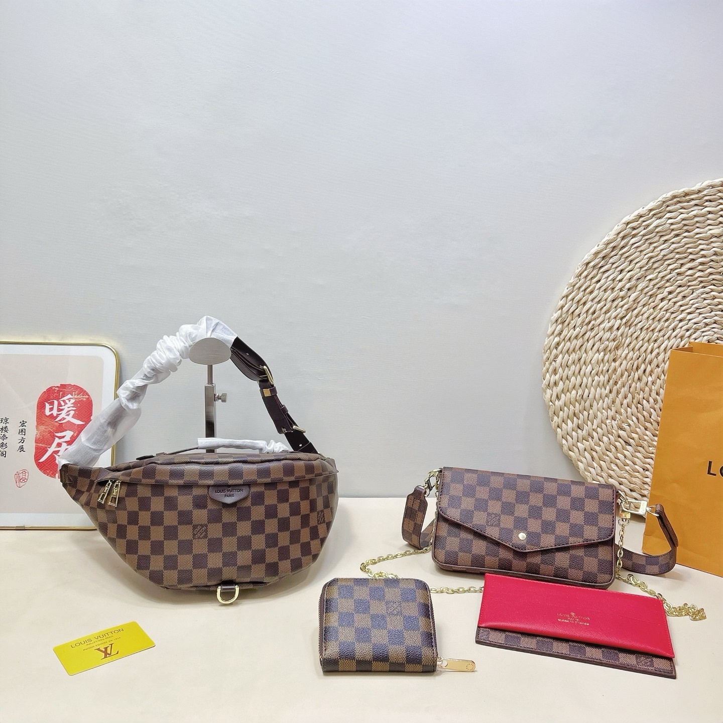 ルイ・ヴィトン「Louis Vuitton」ルイ・ヴィトン マルチポシェット アクセサリーズ 3点セット / ショルダーバッグ