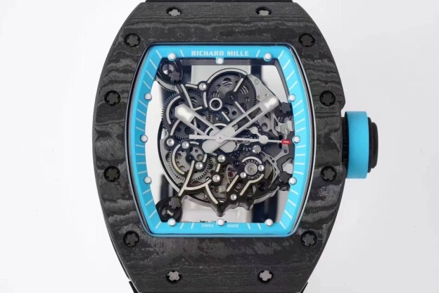 リシャール ミル「Richard Mille」RM055 NTPTカーボンファイバーケース＆ラバーストラップ メンズ腕時計