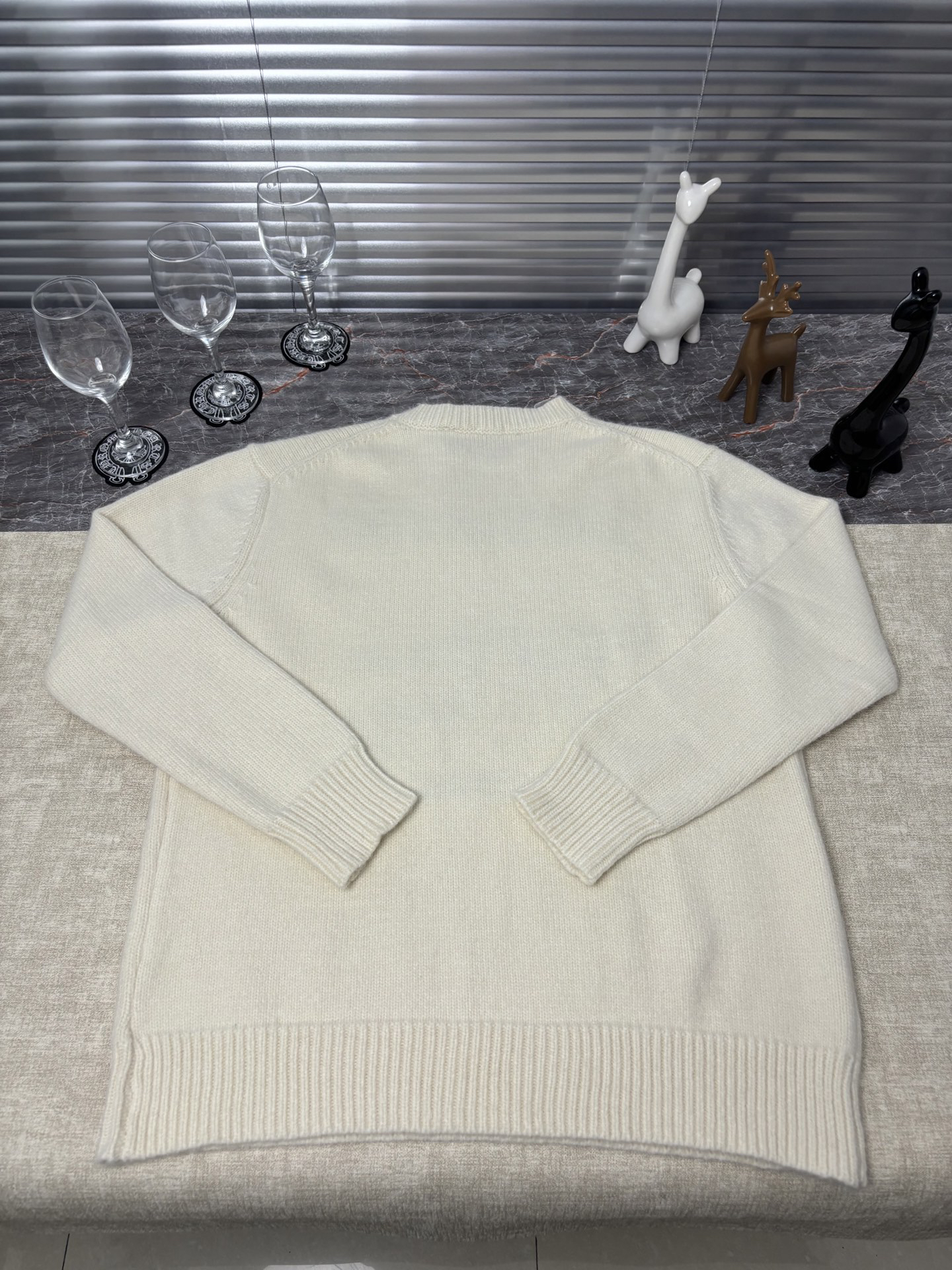 バーバリー「Burberry」バーバリー ジャカードニット プルオーバー / クルーネックセーター