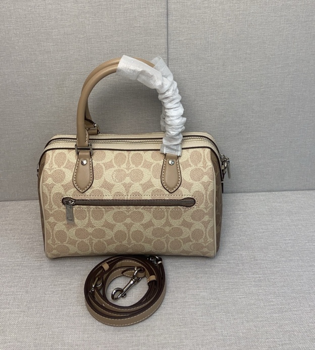 コーチ「Coach」 Rowan レザー ボストンバッグ