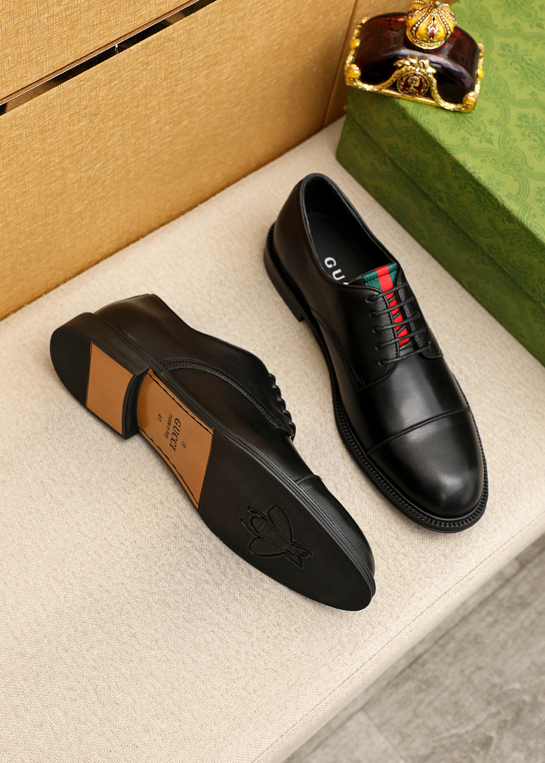 グッチ「Gucci」グッチ ビジネスレザーシューズ / ドレスシューズ
