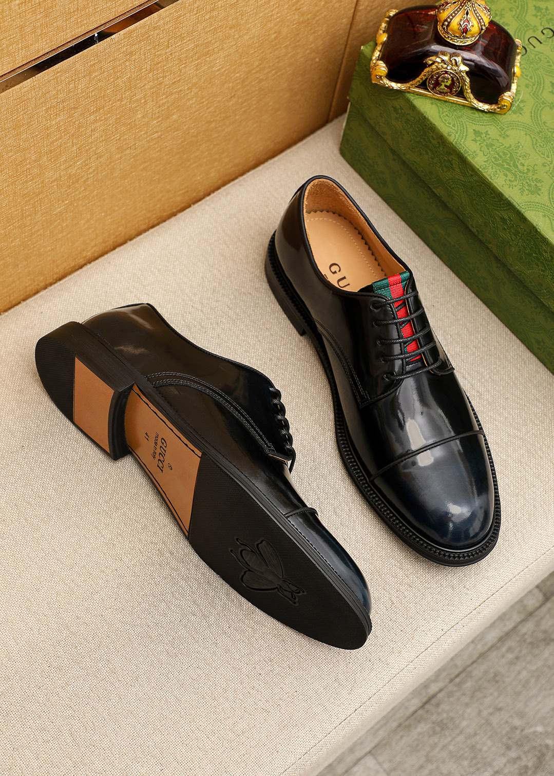 グッチ「Gucci」グッチ ビジネスレザーシューズ / ドレスシューズ