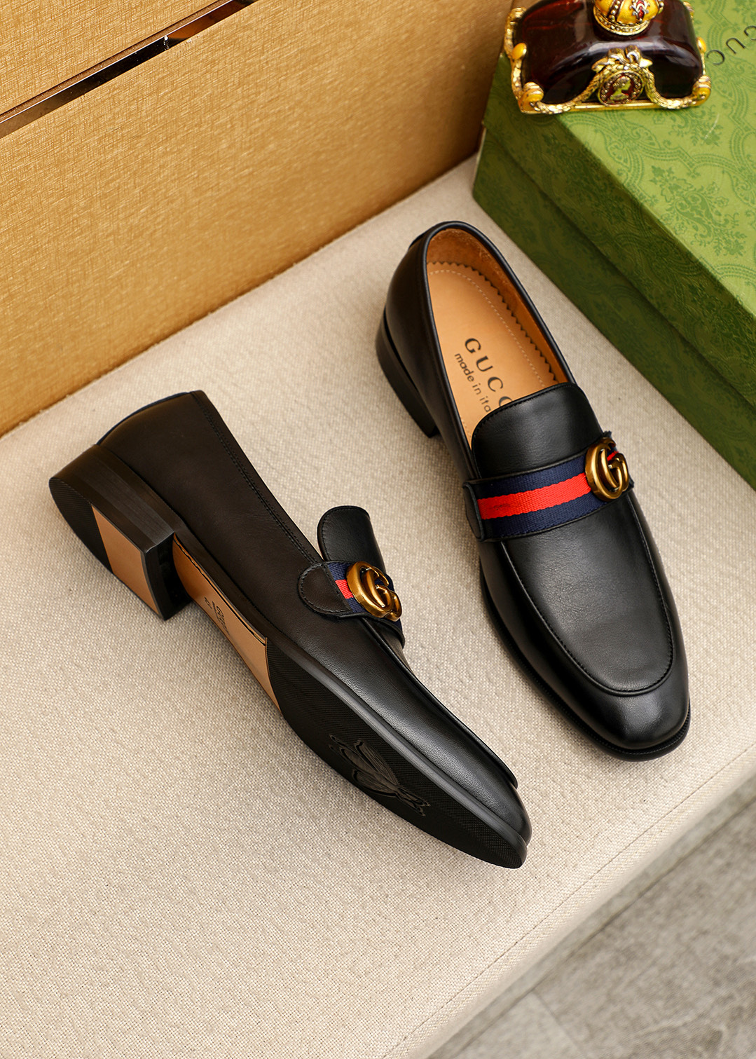 グッチ「Gucci」グッチ ビジネスレザーシューズ / ドレスシューズ