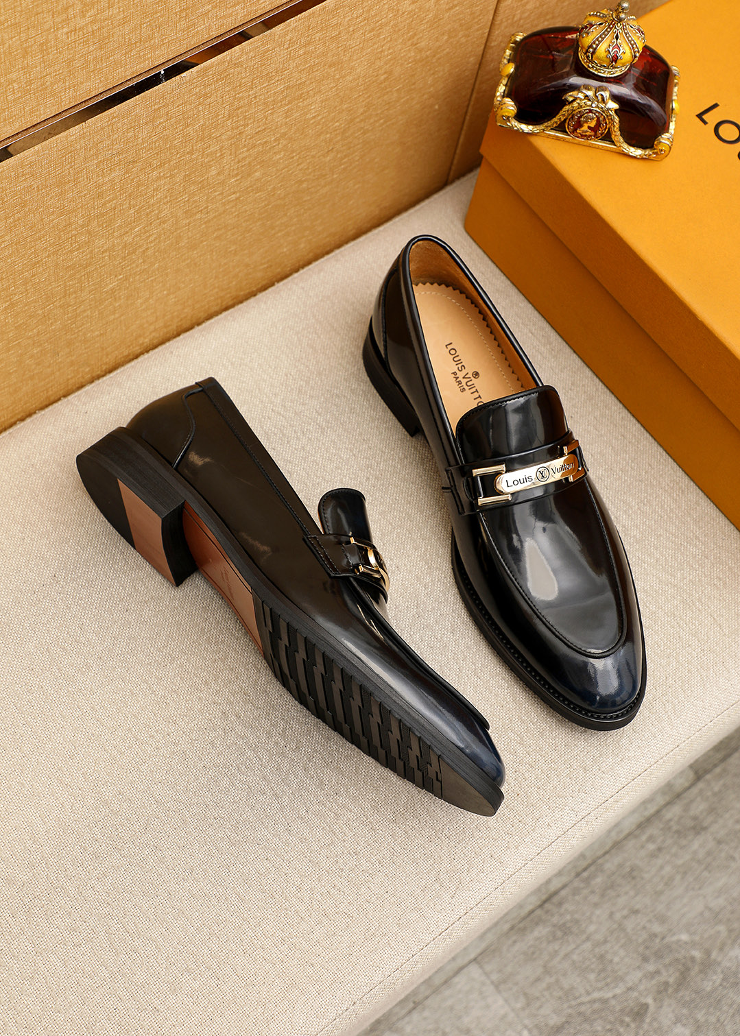 ルイ・ヴィトン「Louis Vuitton」ルイ・ヴィトン ビジネスレザーシューズ / ドレスシューズ