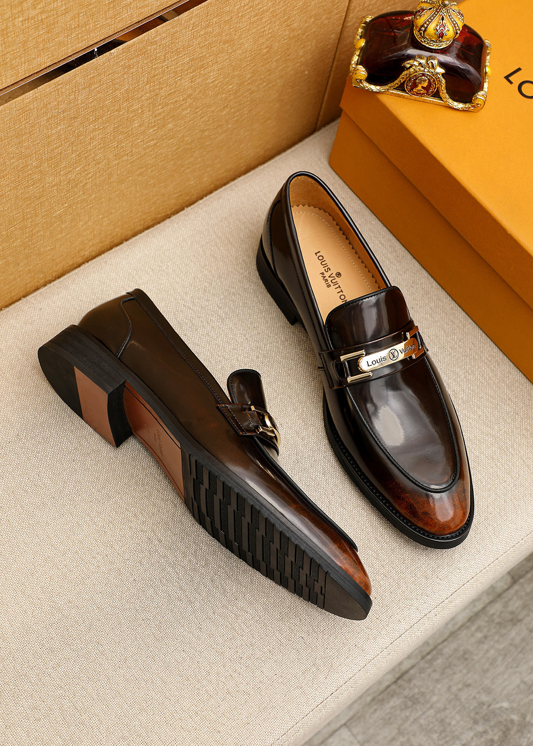 ルイ・ヴィトン「Louis Vuitton」ルイ・ヴィトン ビジネスレザーシューズ / ドレスシューズ