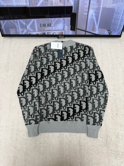 ディオール「Dior」ディオール オブリーク グラデーション ジャカード ニットカーディガン / カーディガン