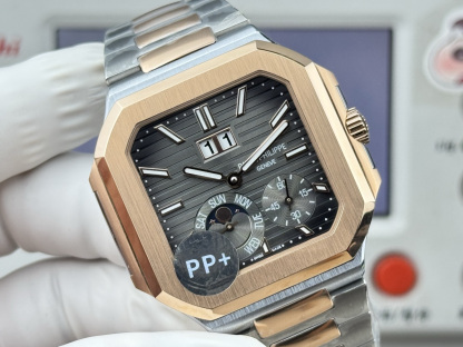 Patek Philippe パテック・フィリップ キュビトゥス スタイル グランドデイト・ムーンフェイズ / カスタムウォッチ