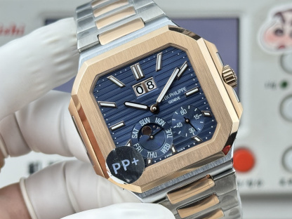 Patek Philippe パテック・フィリップ キュビトゥス スタイル グランドデイト・ムーンフェイズ / カスタムウォッチ
