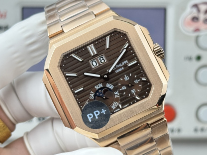 Patek Philippe パテック・フィリップ キュビトゥス スタイル グランドデイト・ムーンフェイズ / カスタムウォッチ