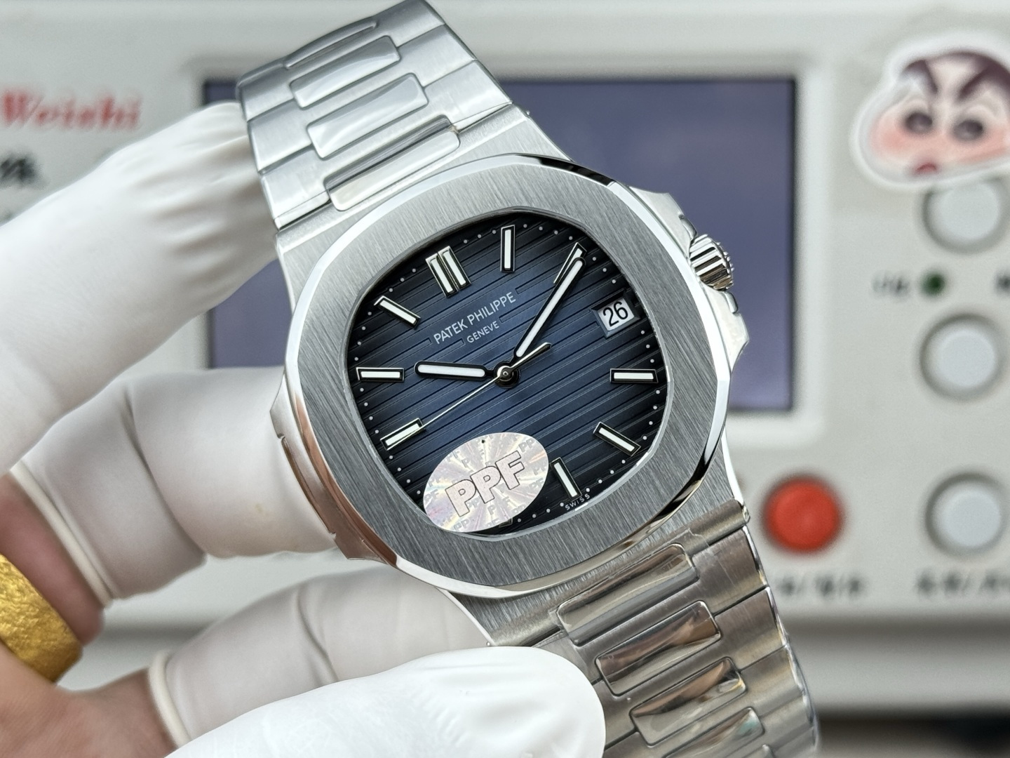 Patek Philippe ノーチラス 5711 スタイル ウルトラスリム アップグレード版 / カスタムウォッチ