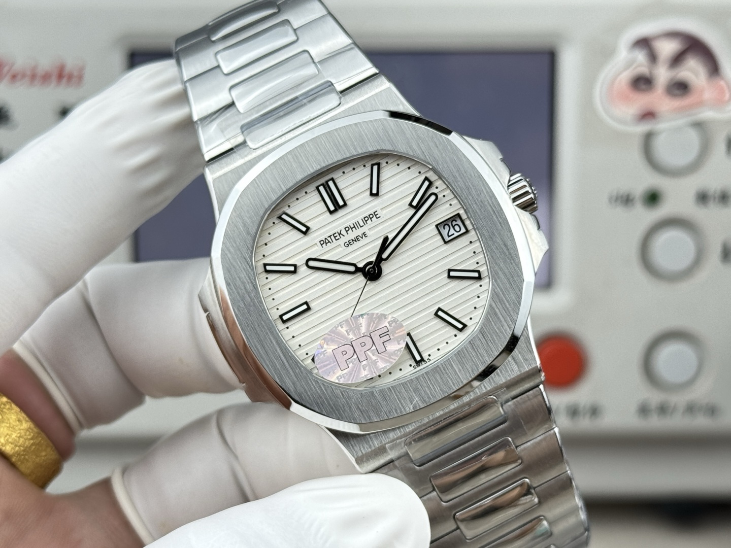 Patek Philippe ノーチラス 5711 スタイル ウルトラスリム アップグレード版 / カスタムウォッチ