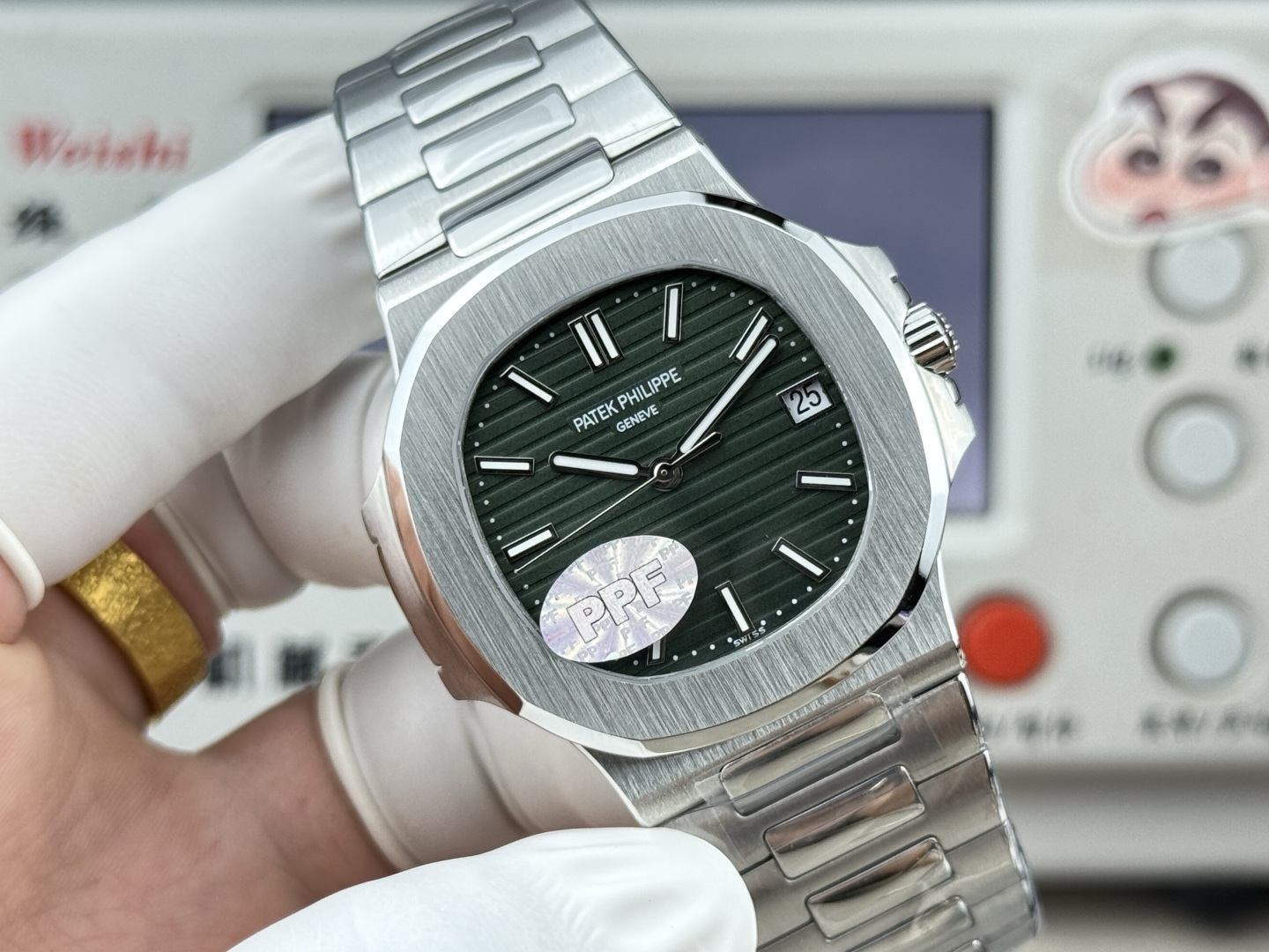 Patek Philippe ノーチラス 5711 スタイル ウルトラスリム アップグレード版 / カスタムウォッチ