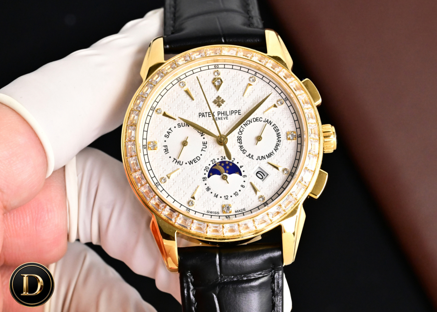 Patek Philippe パテック・フィリップ キュビトゥス スタイル グランドデイト・ムーンフェイズ / カスタムウォッチ