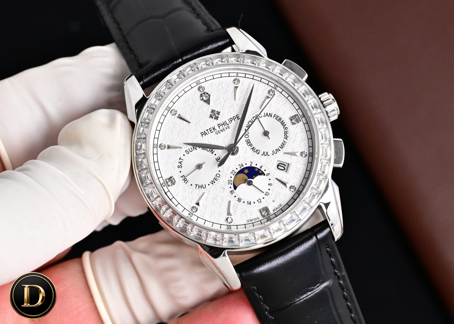 Patek Philippe パテック・フィリップ キュビトゥス スタイル グランドデイト・ムーンフェイズ / カスタムウォッチ