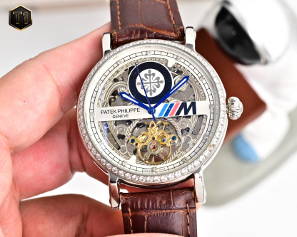 Patek Philippe パテック・フィリップ デザイン 大型テンプ メンズ オートマティックウォッチ / 機械式腕時計