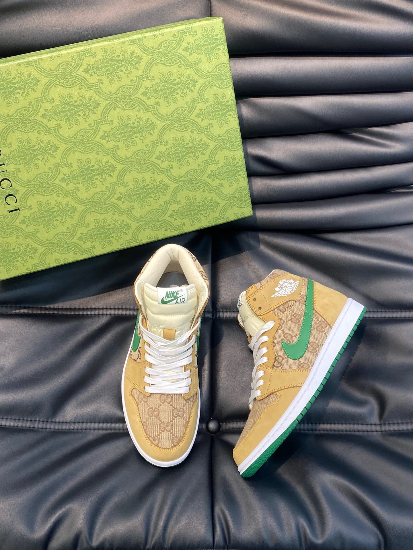「コラボモデル」Gucci x Nike コラボレーション ハイカットスニーカー-ISETAN PRESTIGE CURATED
