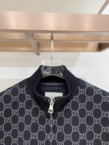 グッチ「Gucci」グッチ GGジャカード スタンドカラー ジャケット / メンズ アウター