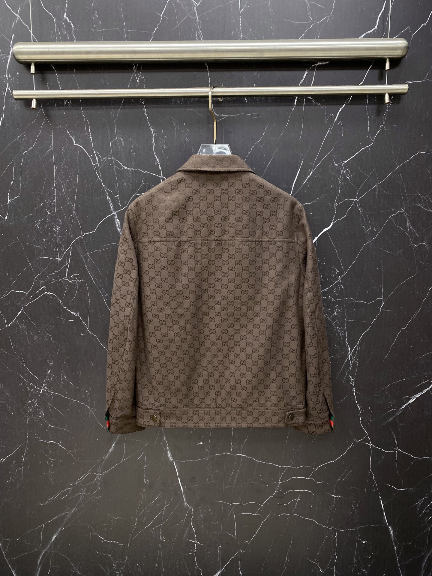 グッチ「Gucci」グッチ GGジャカード フリップカラー ワークジャケット / メンズ アウター