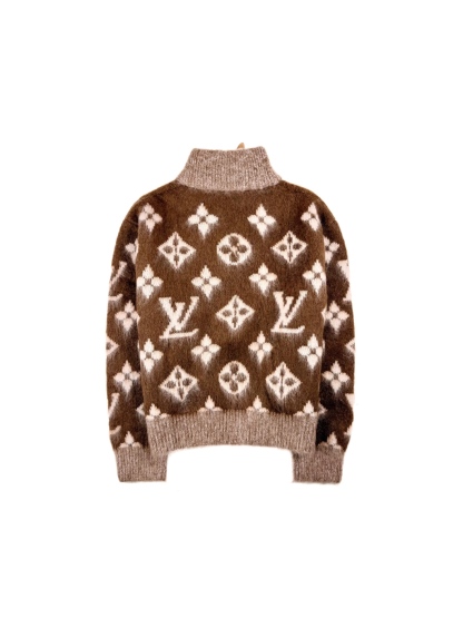 ルイ・ヴィトン「Louis Vuitton」ルイ・ヴィトン フライトモード ラッシュ モノグラム ジップアップジャケット / レディース