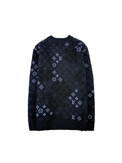 ルイ・ヴィトン「Louis Vuitton」ルイ・ヴィトン モノグラム サープラス ジャカード プルオーバー / メンズ ニットセーター