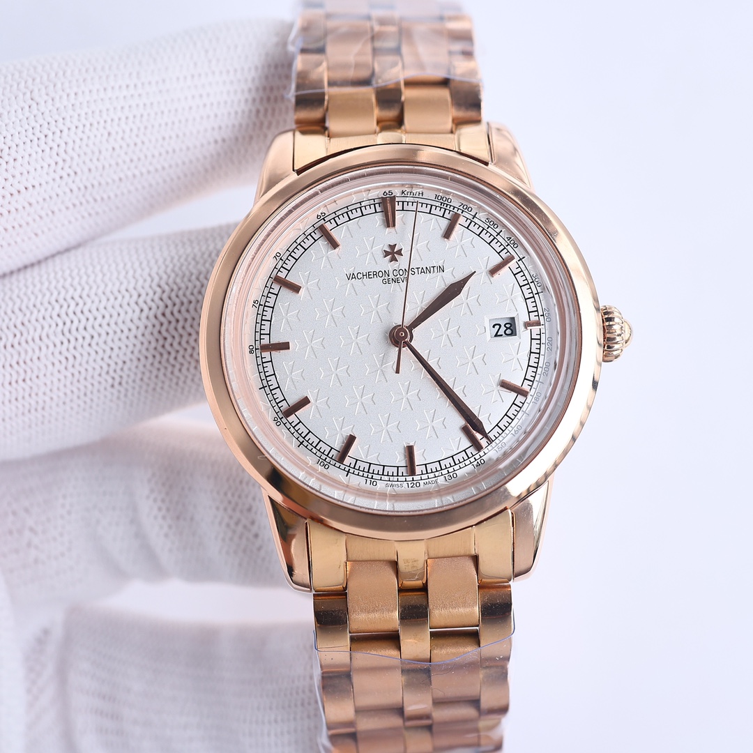 ヴァシュロン・コンスタンタン［Vacheron Constantin］伝承シリーズ メンズ 自動機械腕時計40MM