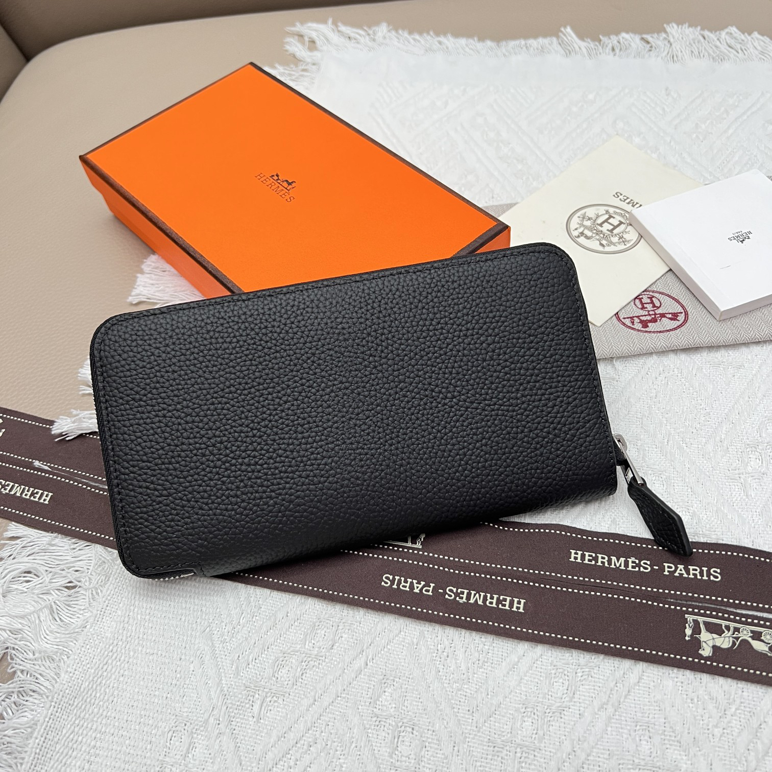 エルメス「Hermès」ベアーン モノクローム ウォレット 10色